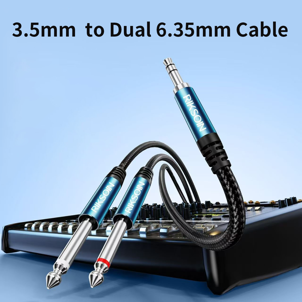 Audio Splitter Y - Câble adaptateur TRS 3,5 mm vers