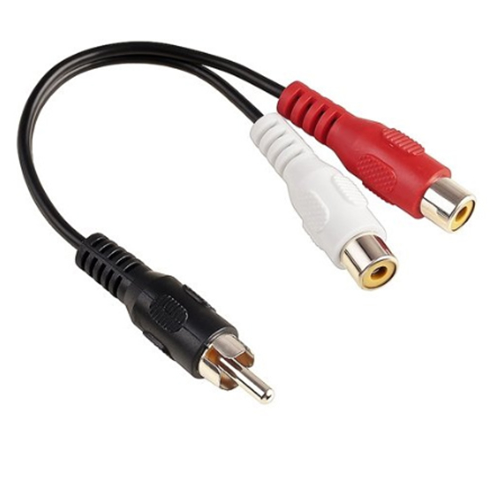 Audio Splitter Y - Câble répartiteur audio stéréo A/V en