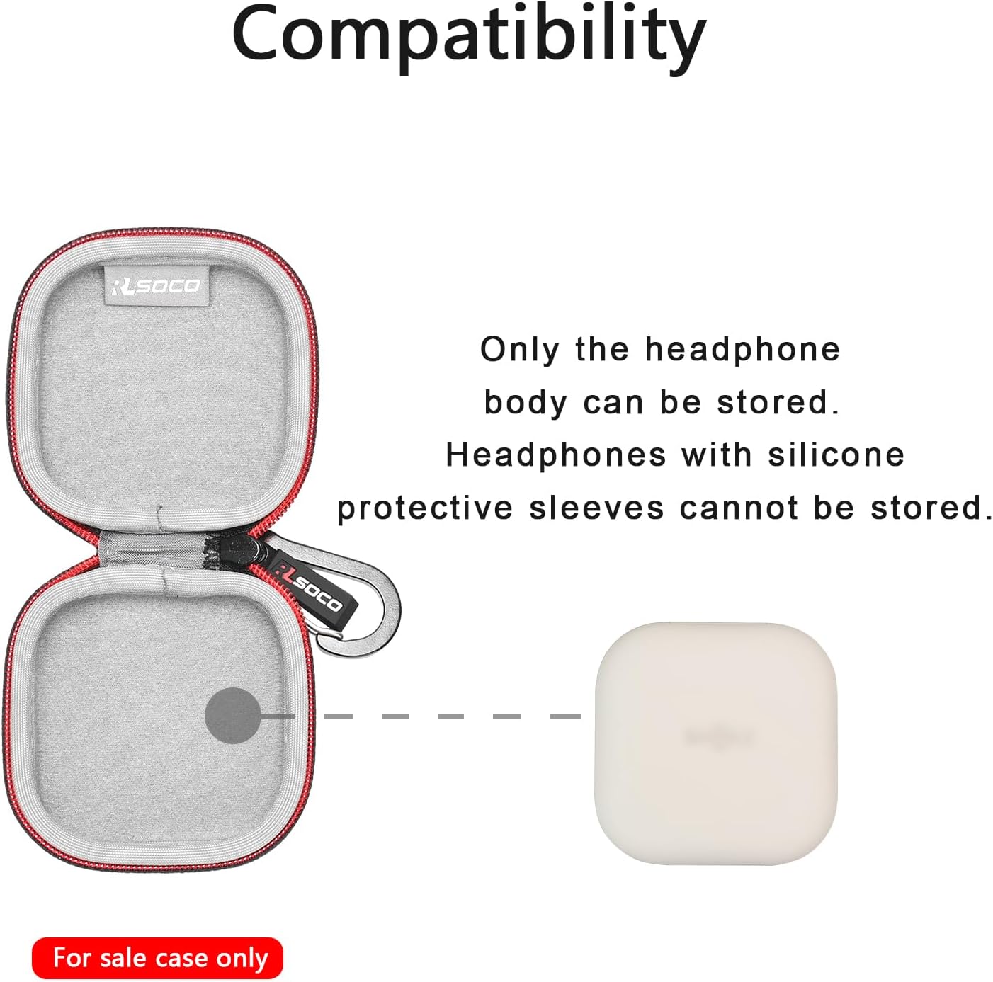 Étui rigide RLSOCO pour écoute - Headphone Case Hard avis et prix